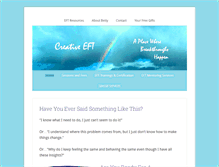 Tablet Screenshot of creativeeft.com
